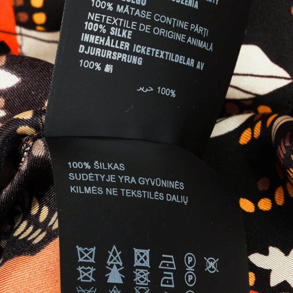 Prada Cruise 2019 Orange Silk Hawaiian Print Bowling Shirt - Picture 14 of 15